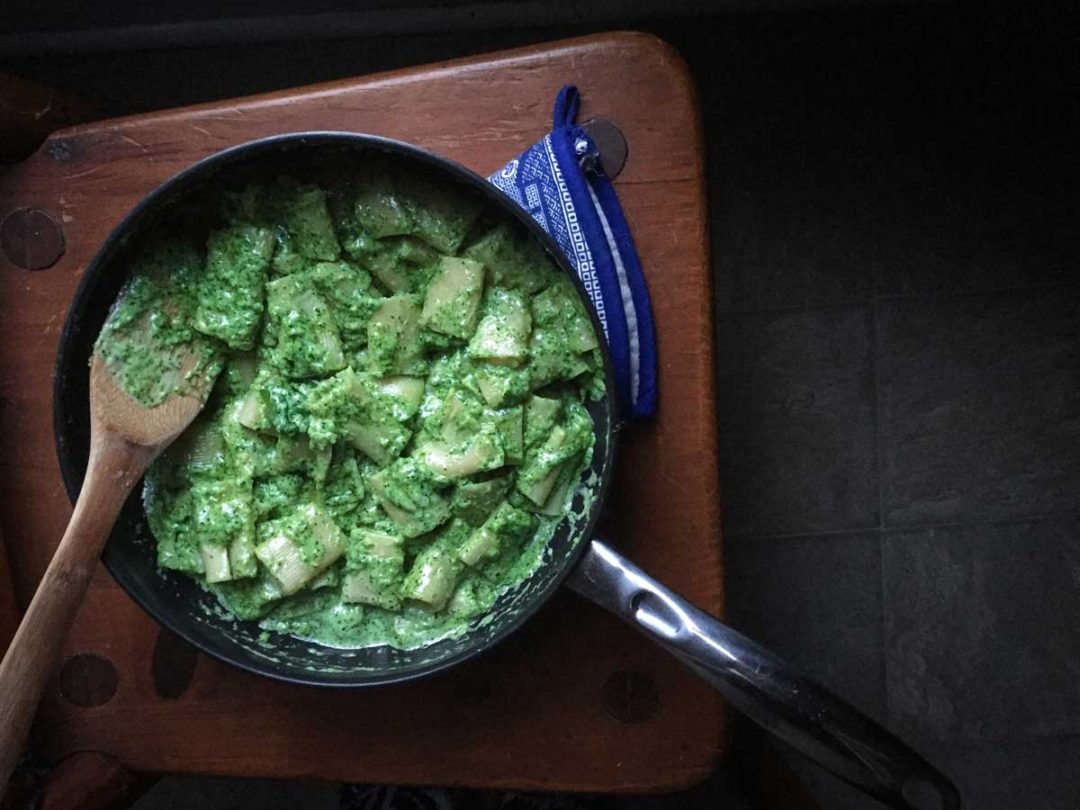 Kale Pesto Pasta