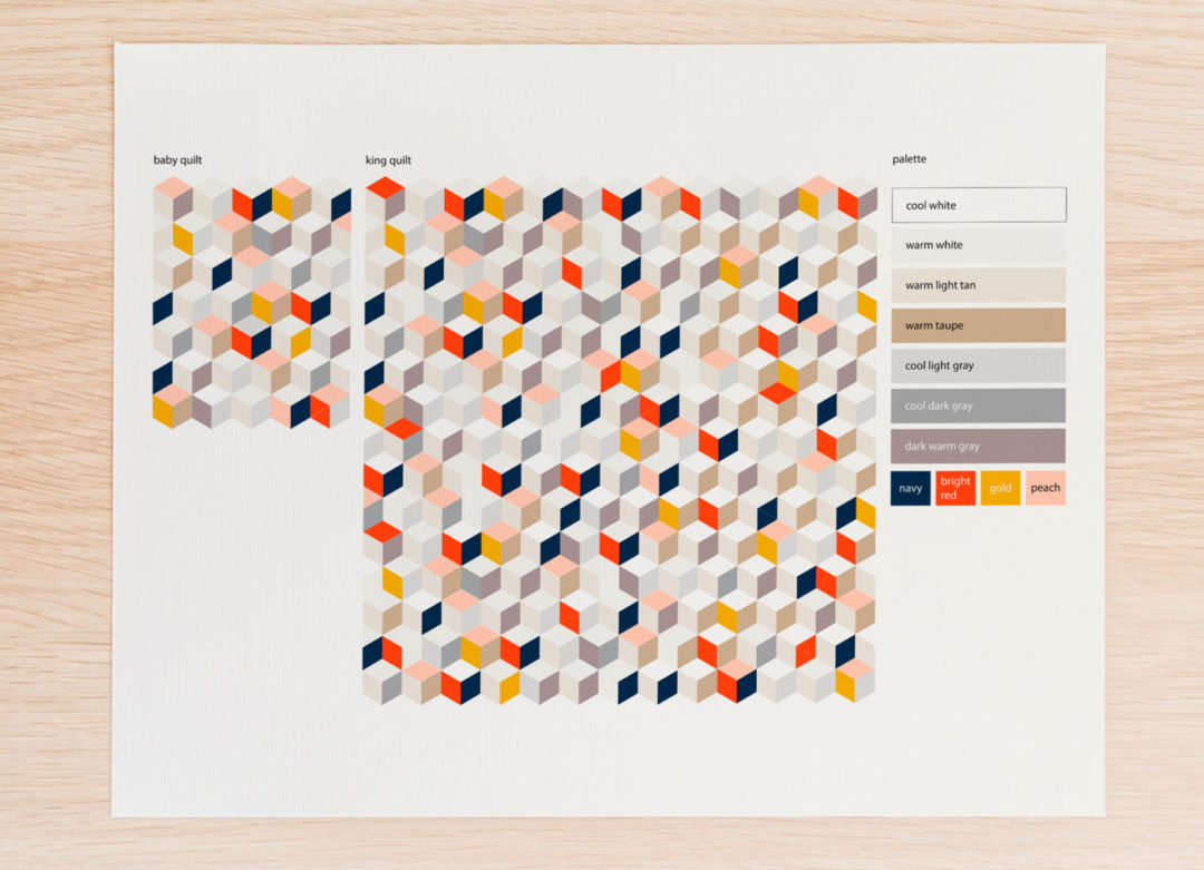 Planning out a quilt