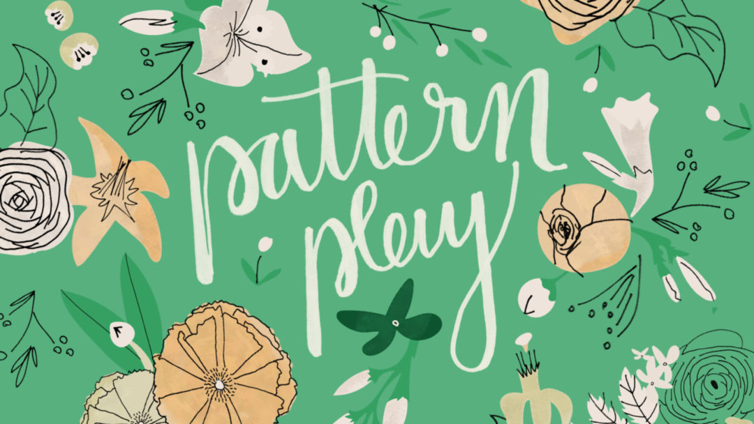 Skillshare Class; Pattern Play: Combining Illustrator and Photoshop